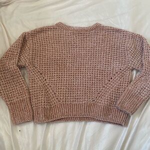 Cupcake velvet knit sweater